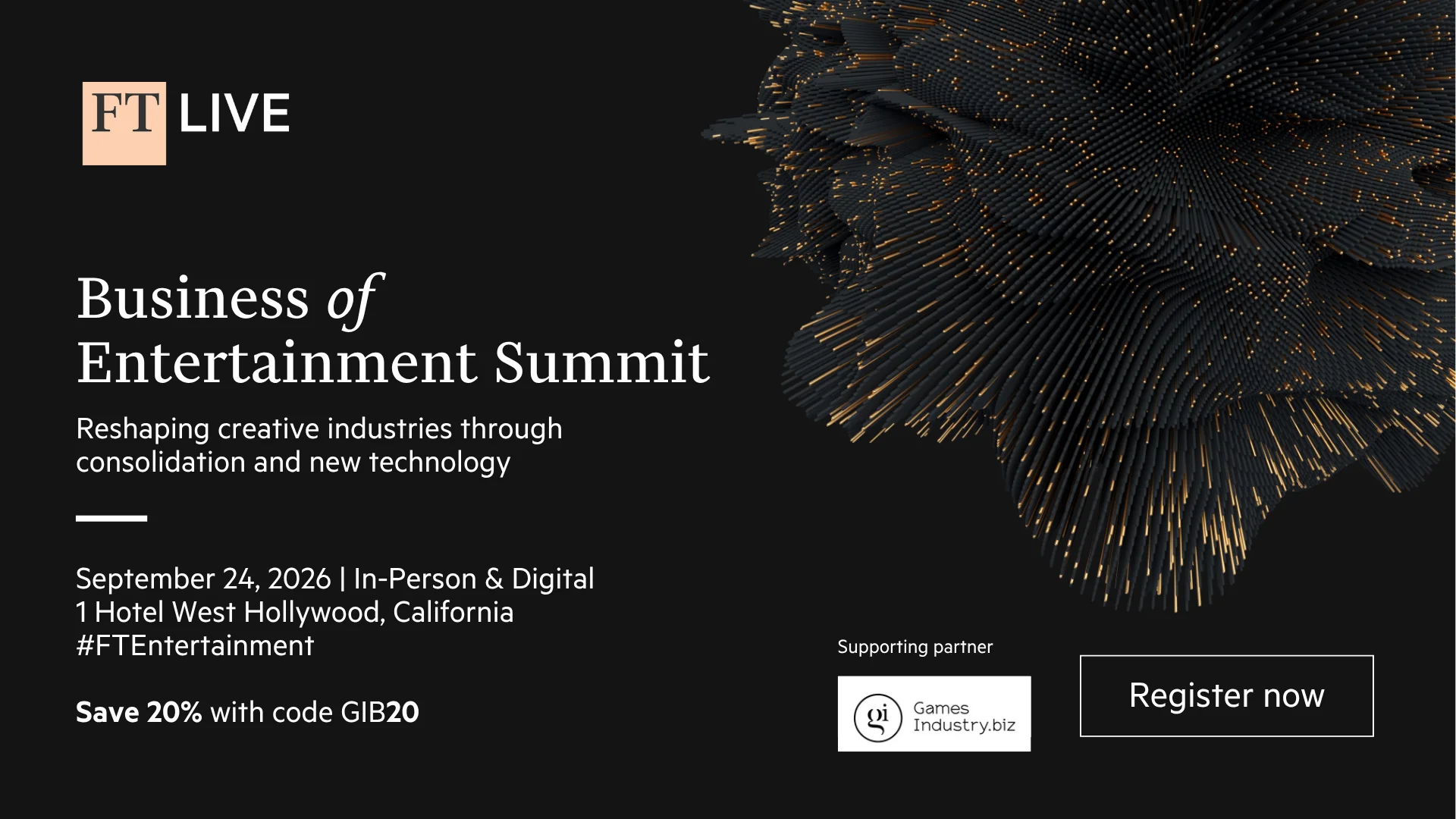 Executives from EA and Tencent to speak alongside Netflix, Sony, and Disney at FT Business of Entertainment summit