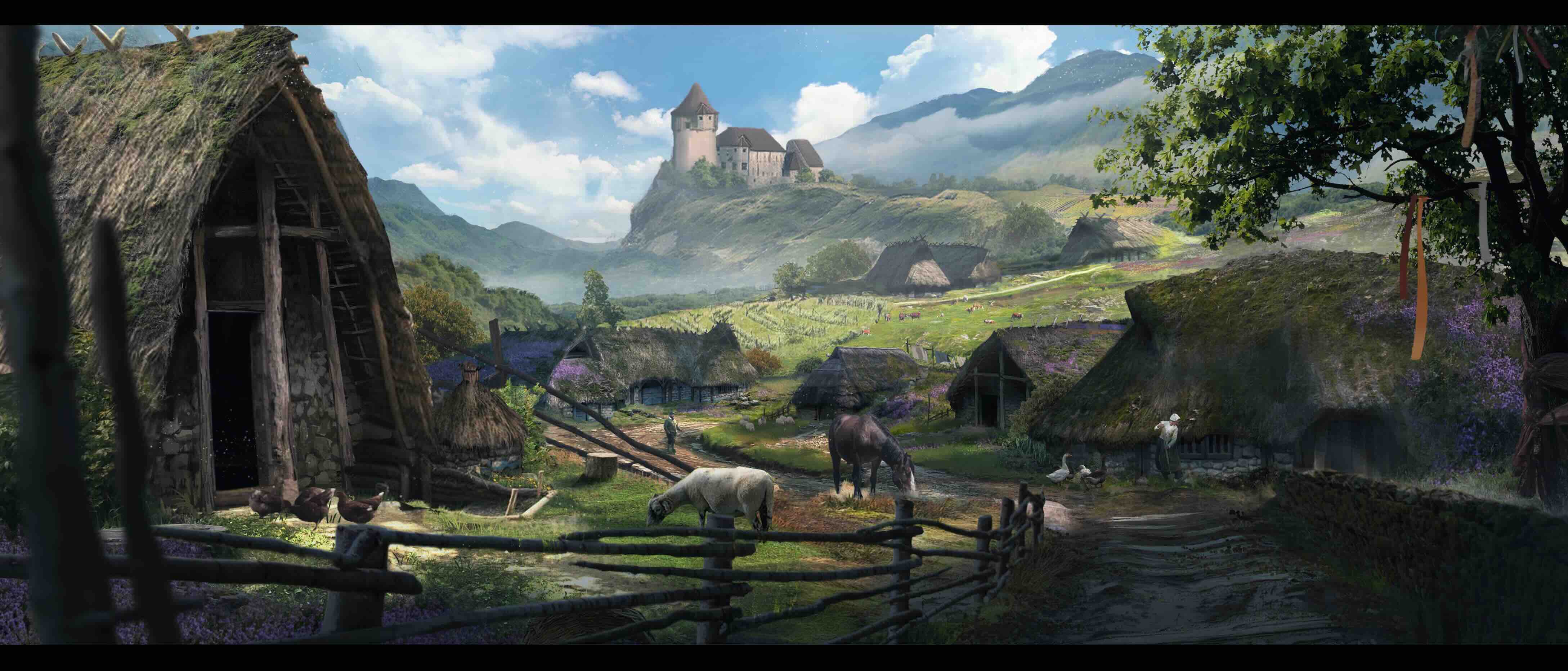 We saw The Witcher 3 – Songs of the Past in action, and the full-game remaster that's coming this year too