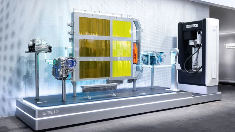 Geely aims to cut EV charging times with 1,000-volt architecture