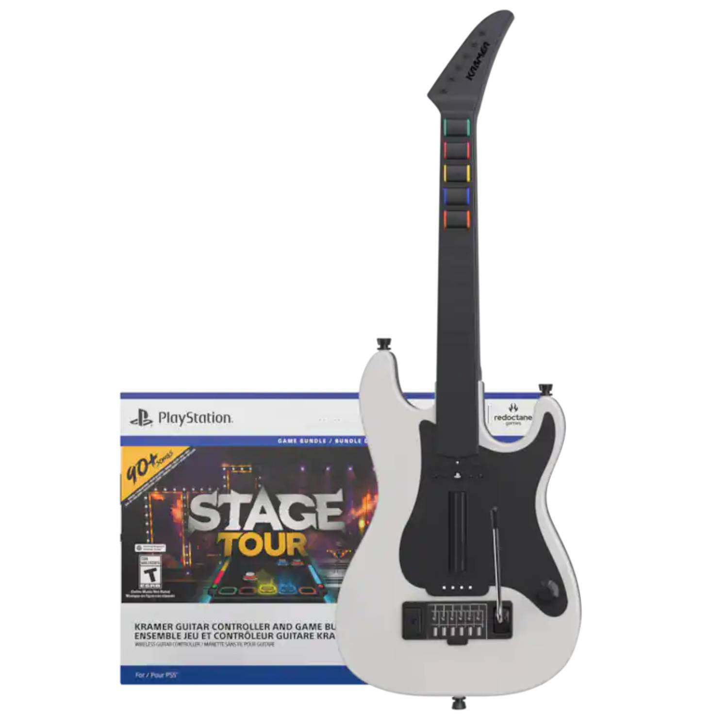Stage Tour guitar controller bundle pre-orders are live and ready to rock, but only the PS5 version comes with a physical disc