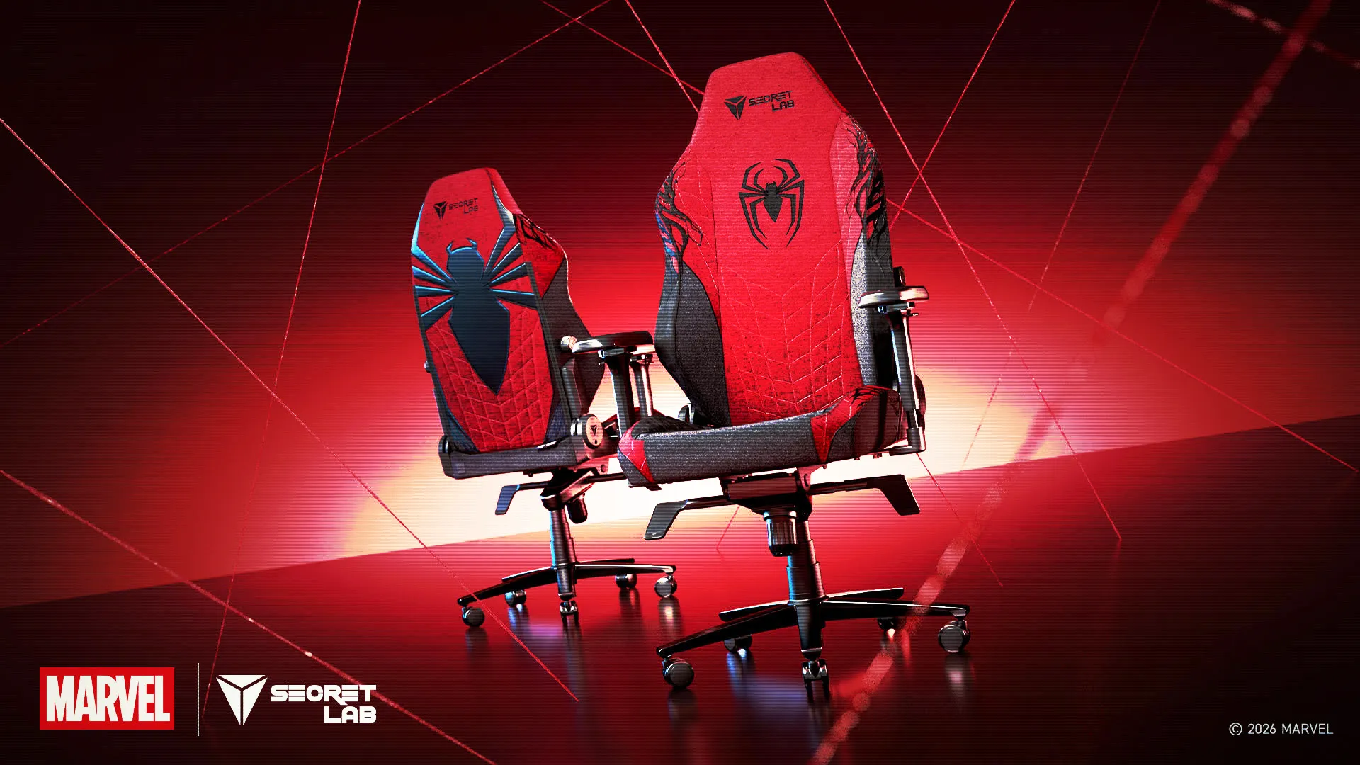 Secretlab TITAN Evo Marvel Spider-Man Edition Announced