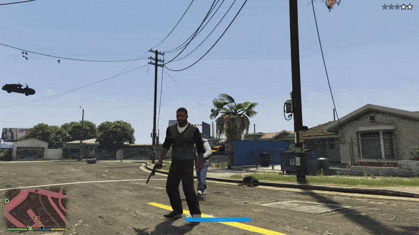 I added a gang notoriety system to GTA 5, but it mostly seems to make them murder everyone except me