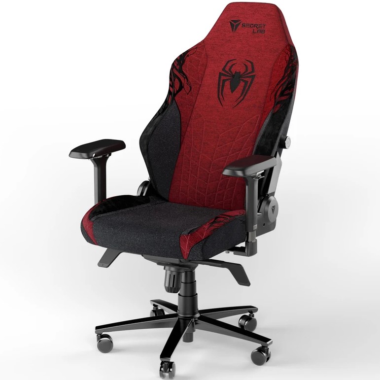 Secretlab's new Spider-Man gaming chair includes a venomous nod