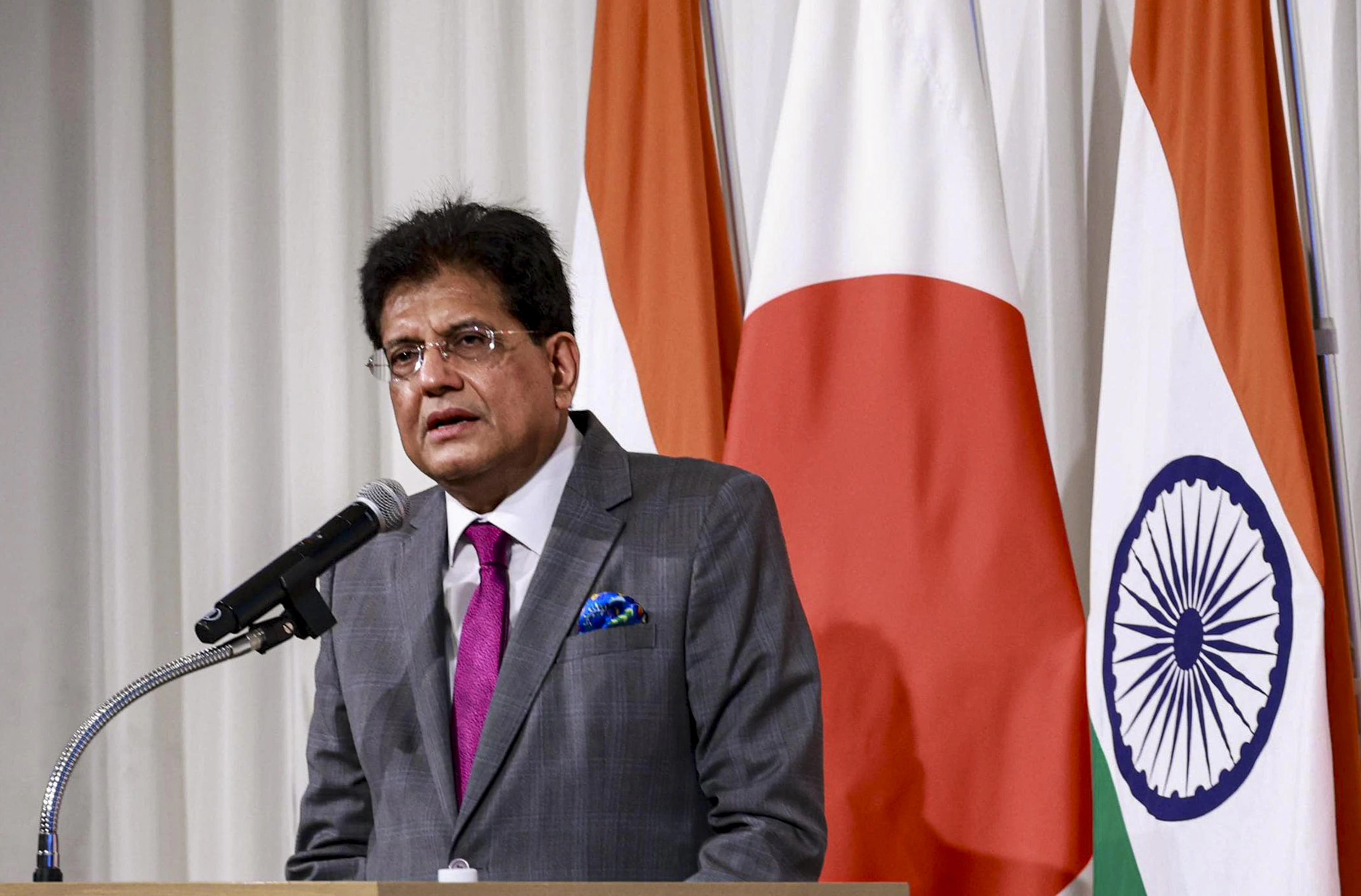 Goyal pushes for ¥10 trillion in Japanese investment into India by 2035