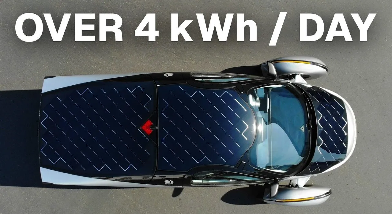Aptera solar EV makes up to 4.75 kWh a day, independent test shows