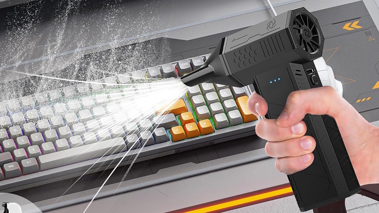 Get a Cordless Rechargeable Electric Air Duster for Your PC Maintenance for Just $19.99