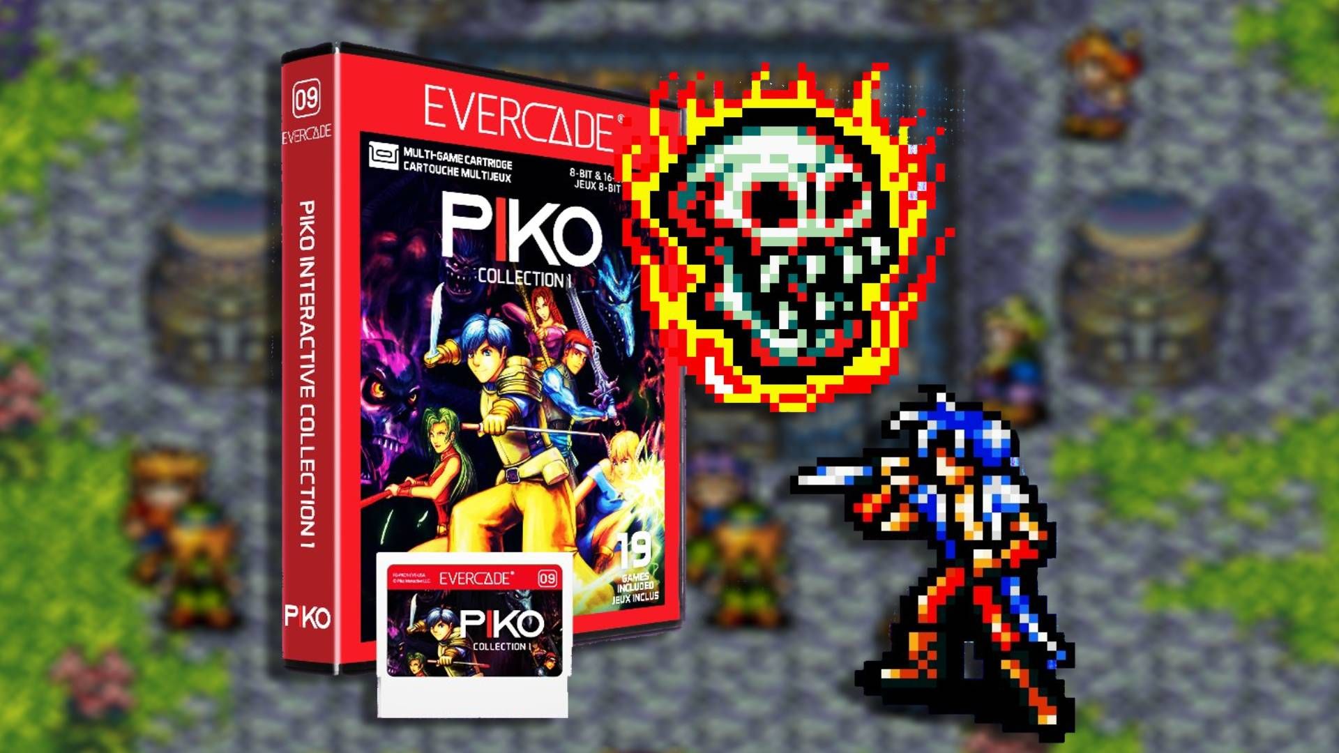 The legacy Evercade cart making a comeback is the Piko Interactive Collection 1, and it includes a "fan favorite RPG"