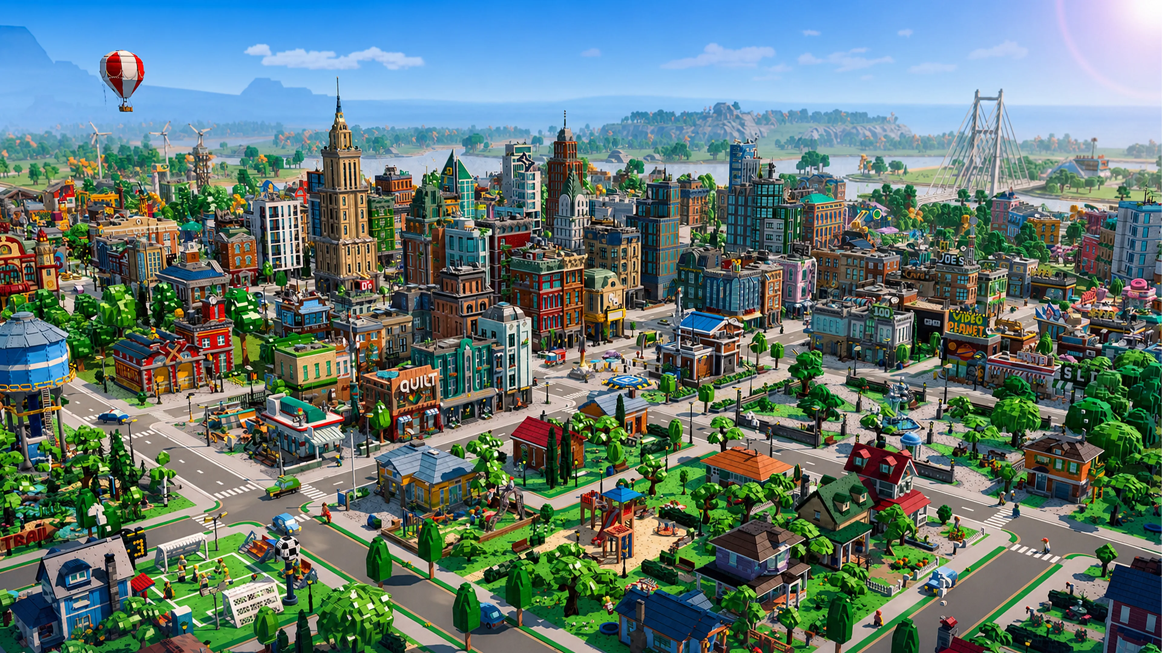 LEGO Skylines May Have Found What Modern City Builders Are Missing