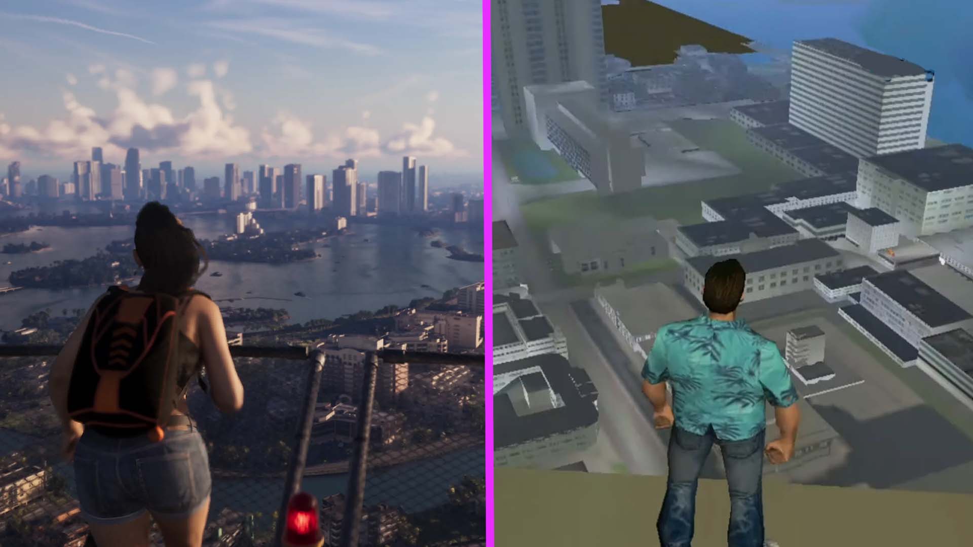 26 GTA 6 Screenshot Comparisons Showing How Much Things Have Changed Since Vice City