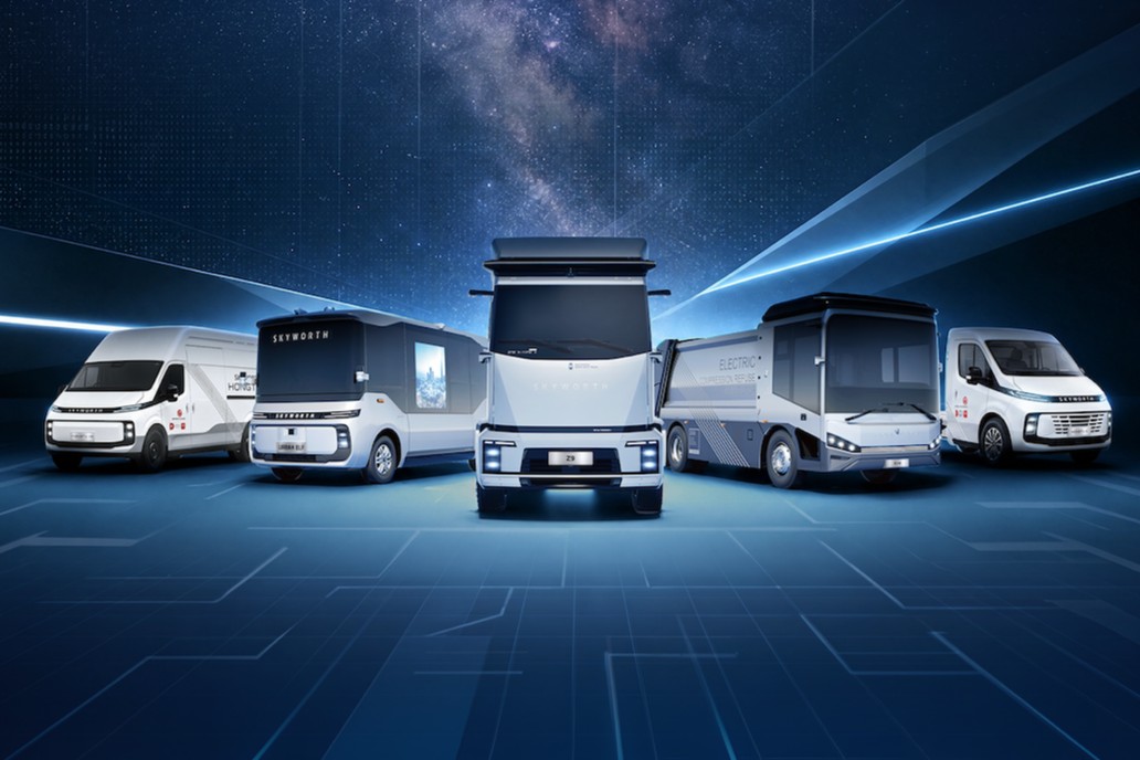 Skyworth unveils world premiere truck at IAA Transportation
